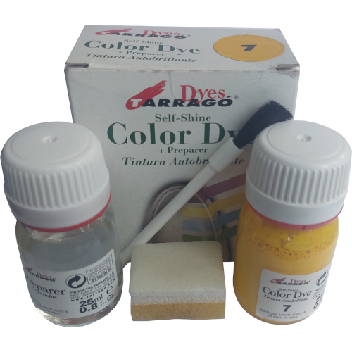 Tarrago Color Dye Geel + Reiniger